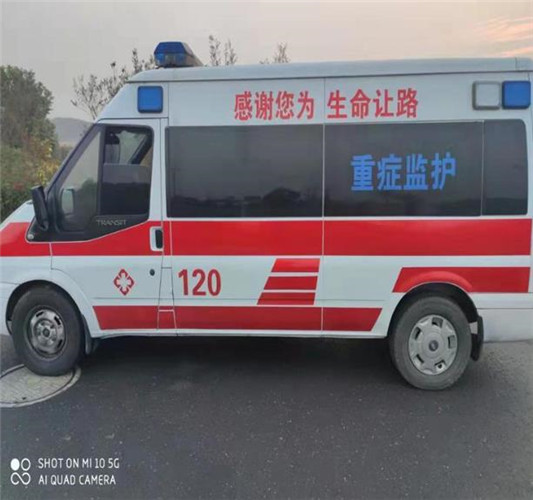 邳州救护车出租服务案例3